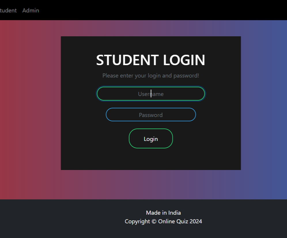 Online Quiz Master